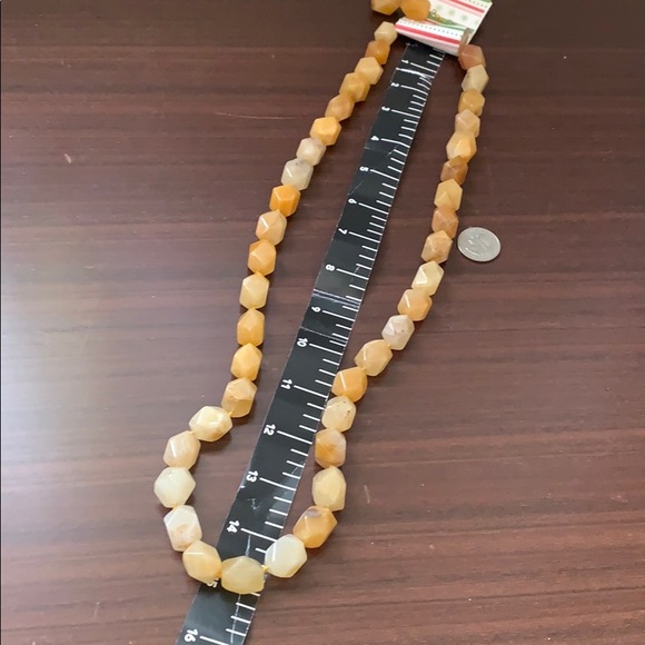 Stone onyx necklace +earnings - Picture 4 of 5